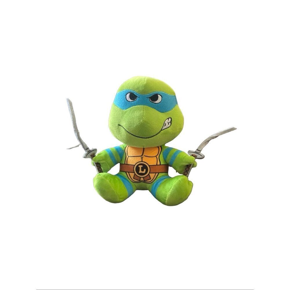 Teenage Mutant Ninja Turtles Leonardo Phunny Plush Stuffed Animal 9”